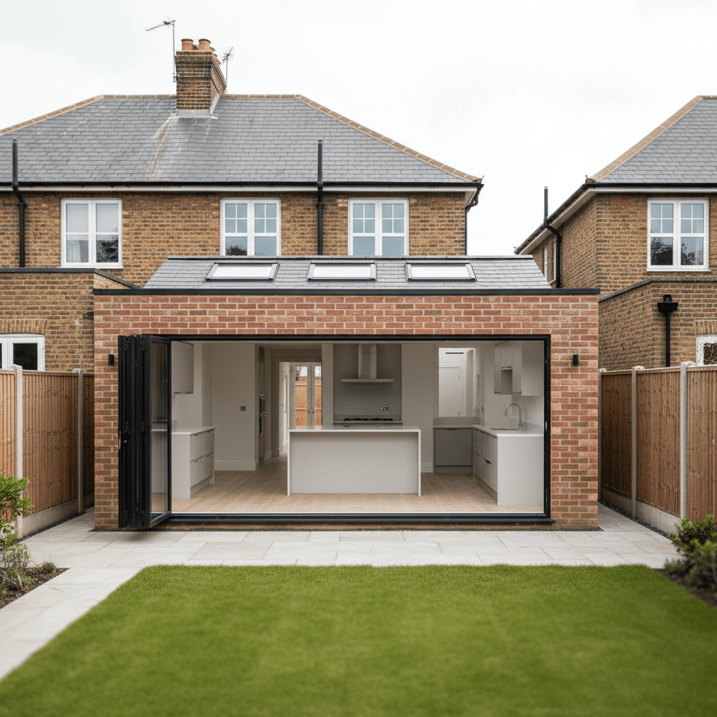 steel beam for extension