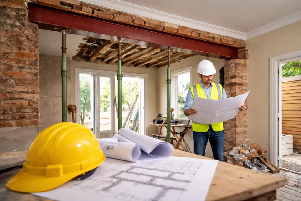 how to tell if a wall is load bearing